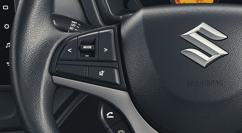 Steering-Mounted Audio and Voice Control